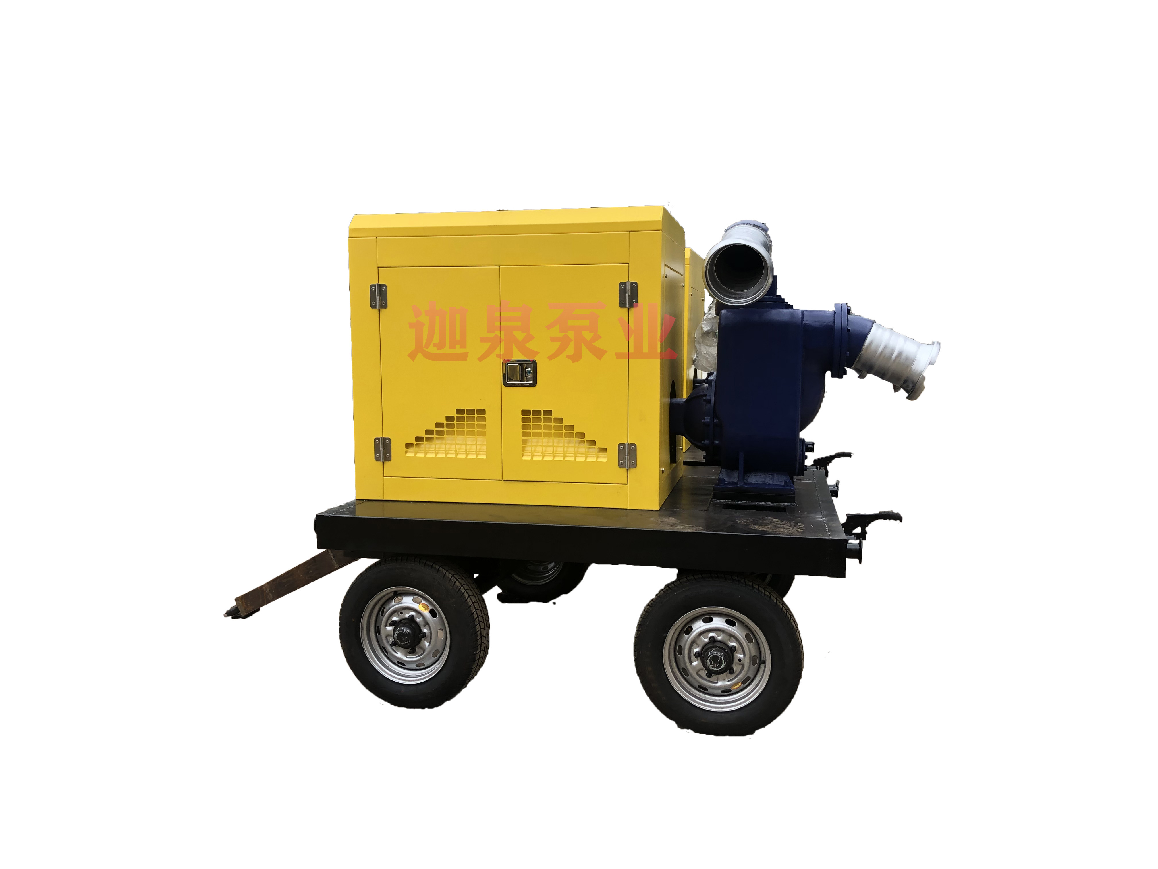 移動式柴油機(jī)自吸排污泵車