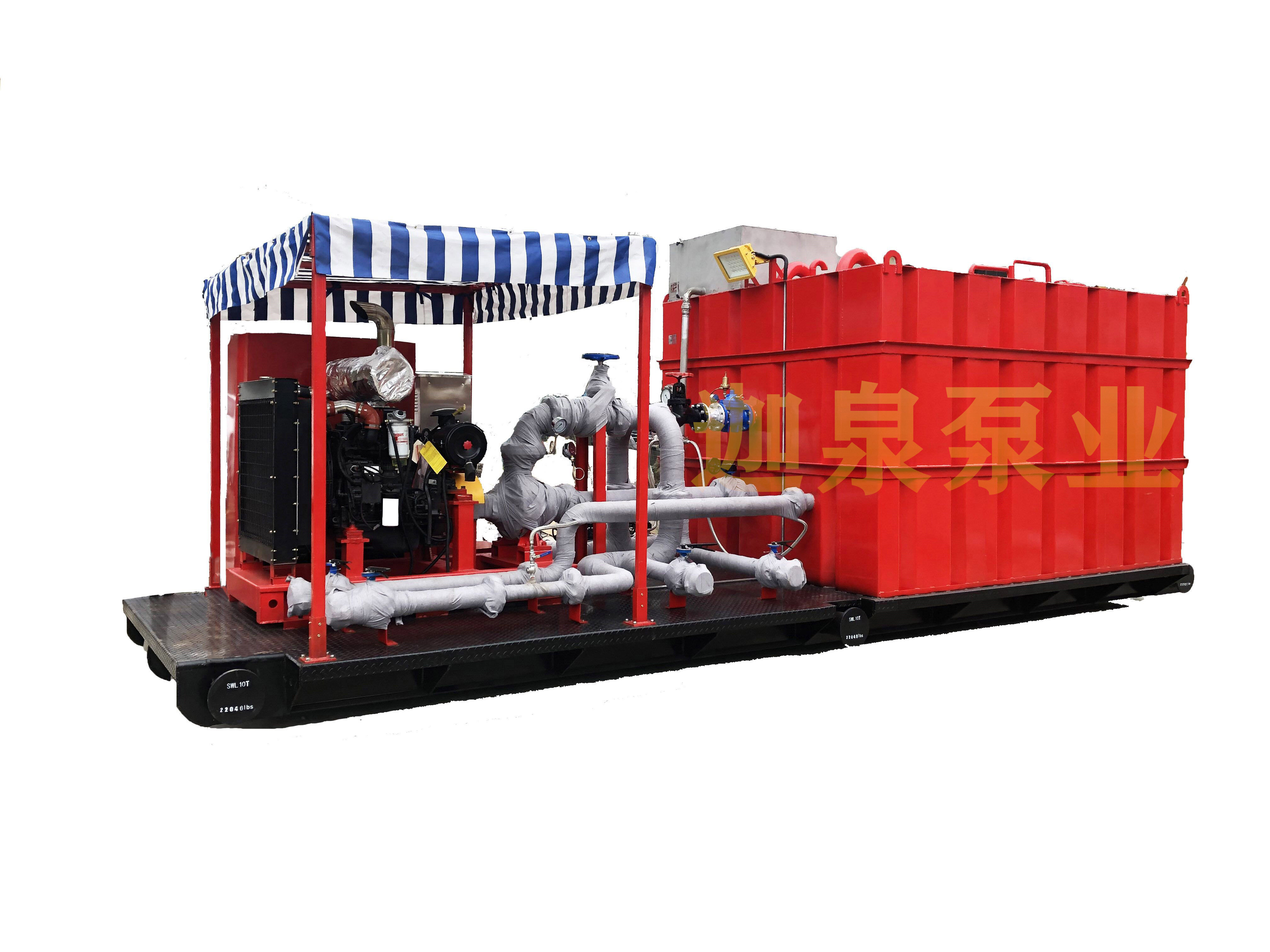 應(yīng)急式雙用柴油機消防泵組(鉆井平臺柴油機消防泵組)